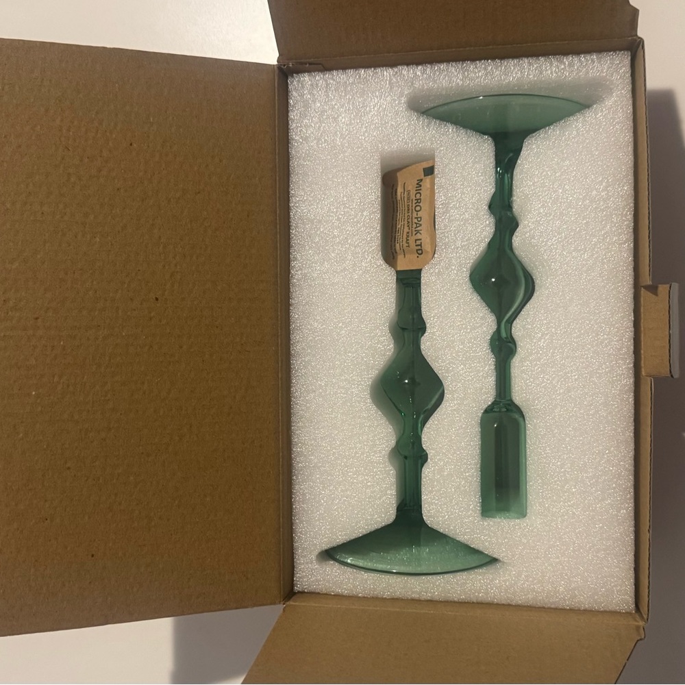 Candle Holders - Glass